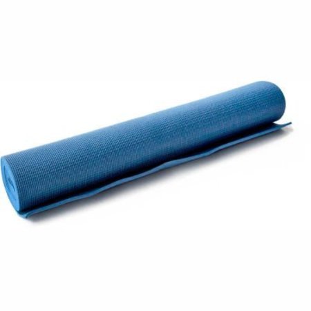 Kemp Usa Kemp USA Classic Foam Yoga Mat, 68" x 24" x 4mm, Royal Blue, 17-001 17-001